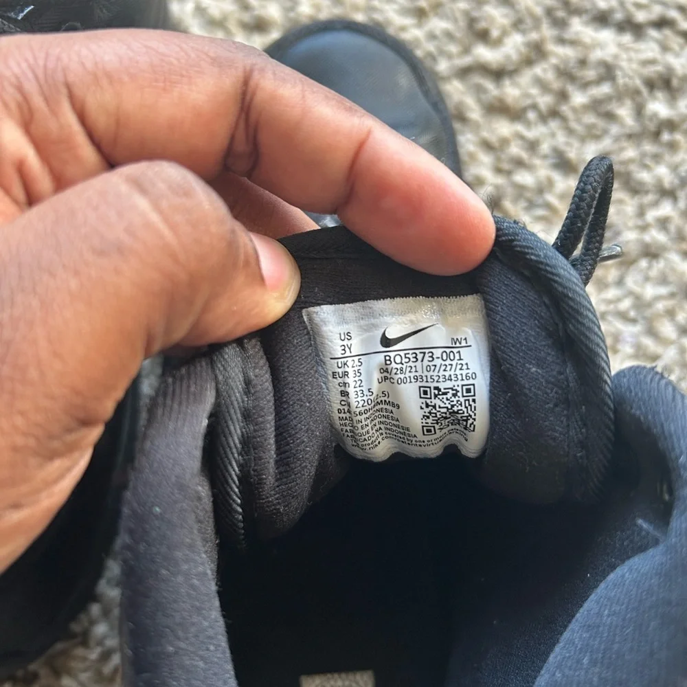 Nike Black Kids Boots